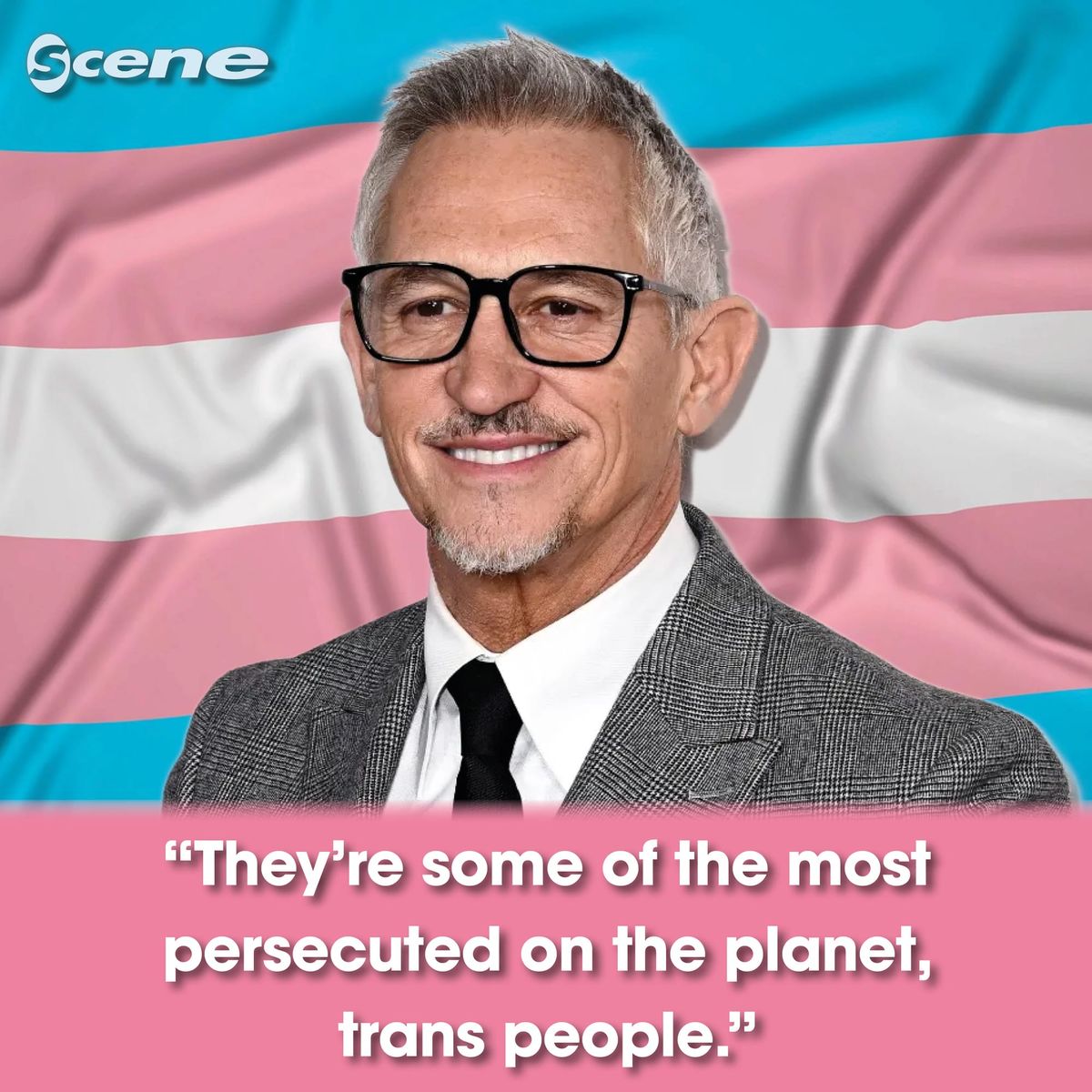 Gary Lineker says trans people are “some of the most persecuted on the planet”