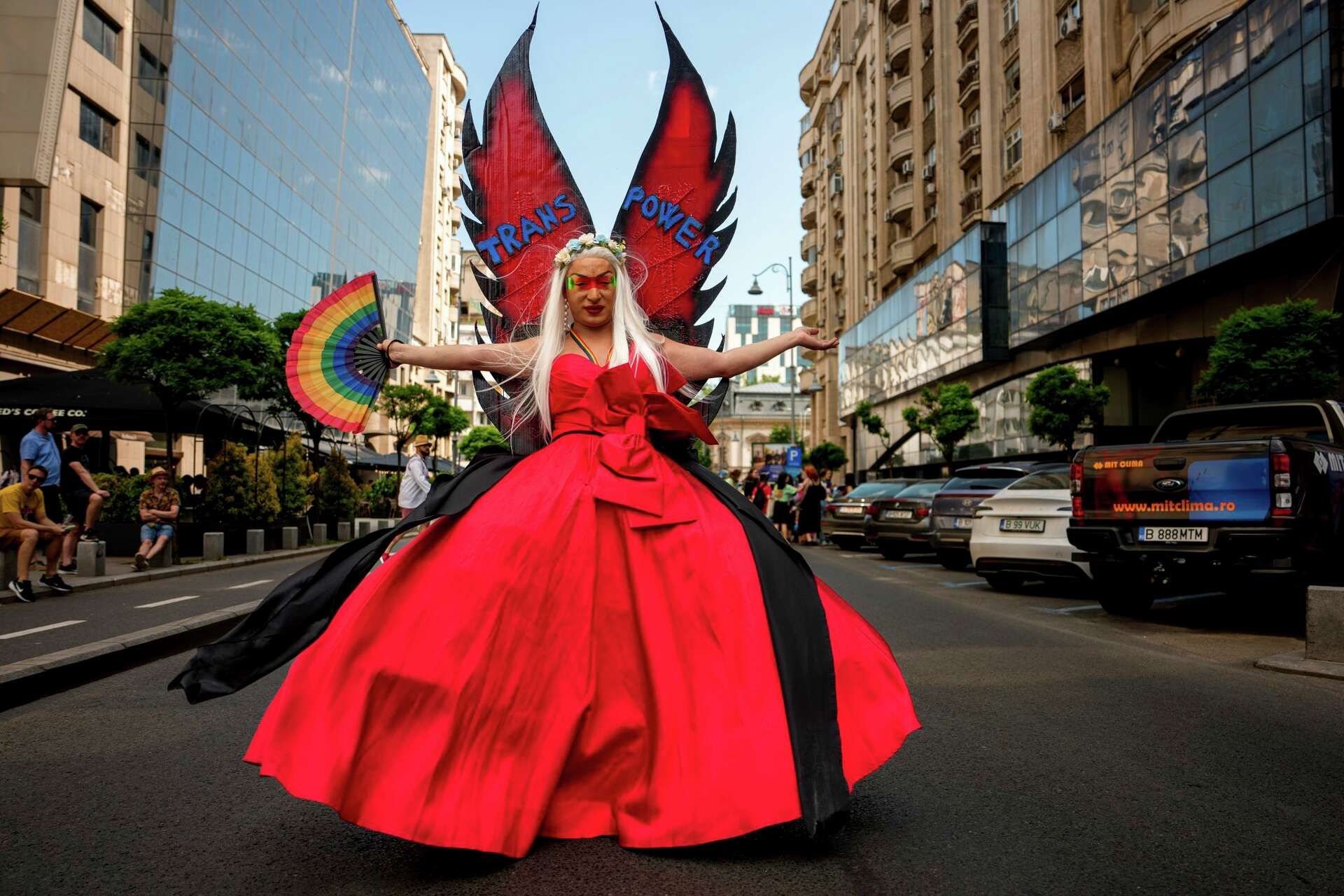 'Our visibility can no longer be ignored.' Thousands fill the streets for 20th Bucharest Pride
