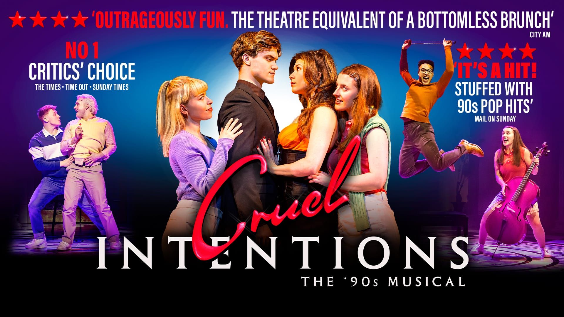 A Gloriously Guilty Pleasure: Cruel Intentions Brings '90s Heat to Theatre Royal