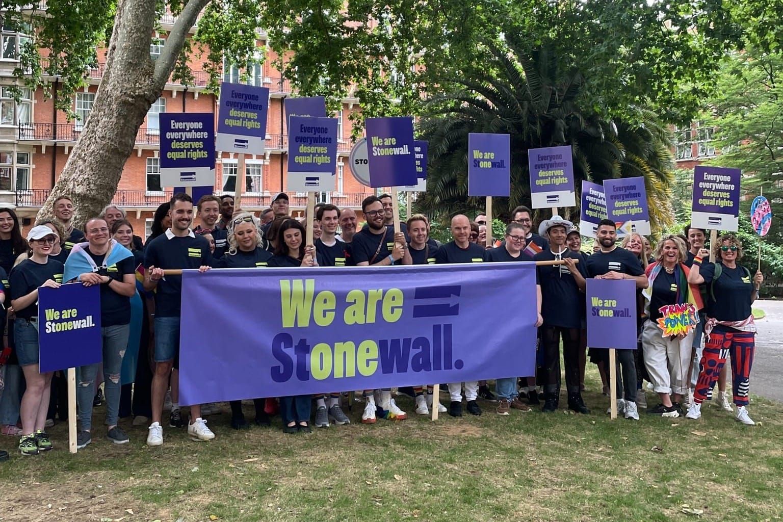 Stonewall unveils new approach in a "challenging era of LGBTQ+ rights"