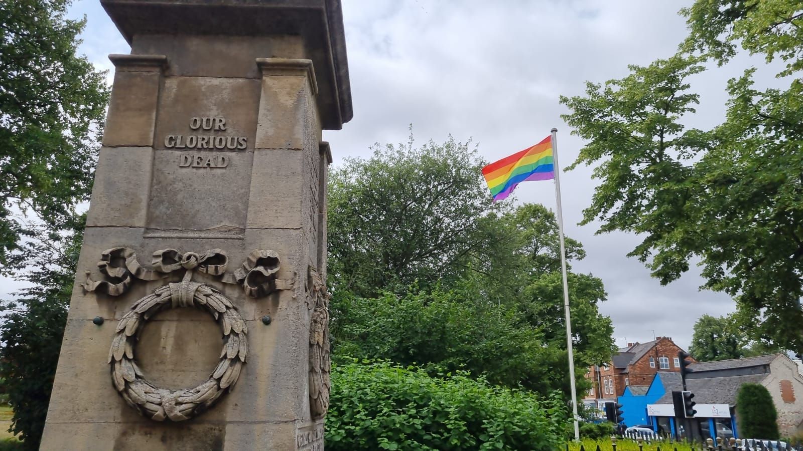 Pride  Flag flies for five days outside Northamptonshire council building in spite of Reform UK's anti-flag policy