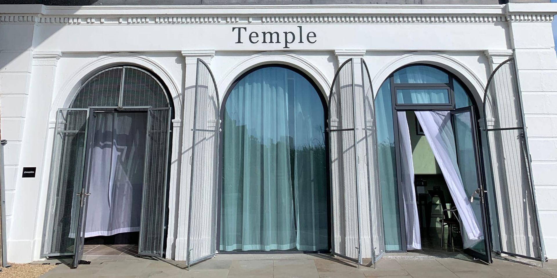 Temple at Black Rock transformed into a coffee shop