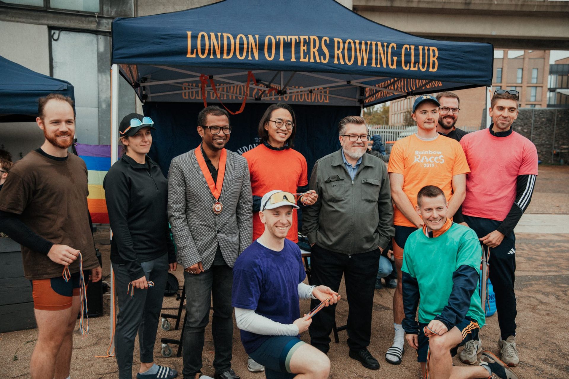 London Otters RC, the UK’s only LGBTQ+ inclusive rowing club, raises over £1,000 for Not a Phase at biggest ever ‘Rainbow Races’ event