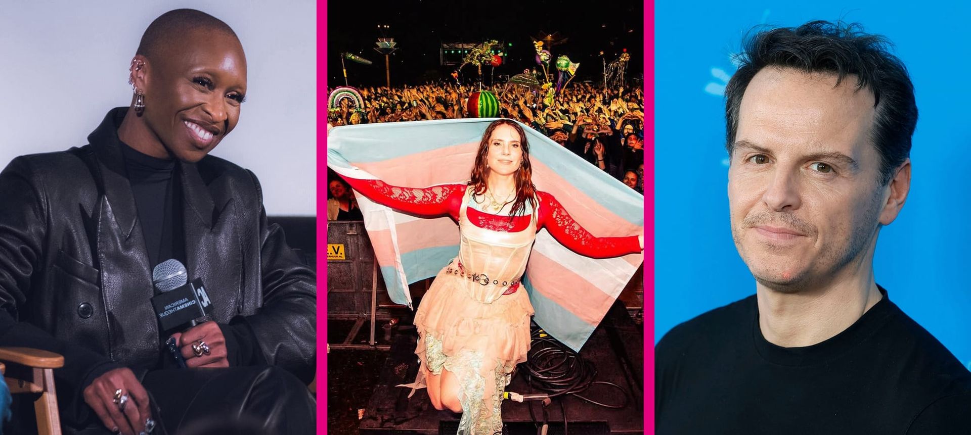 Cynthia Erivo, Kate Nash and Andrew Scott make Rainbow Honours shortlist