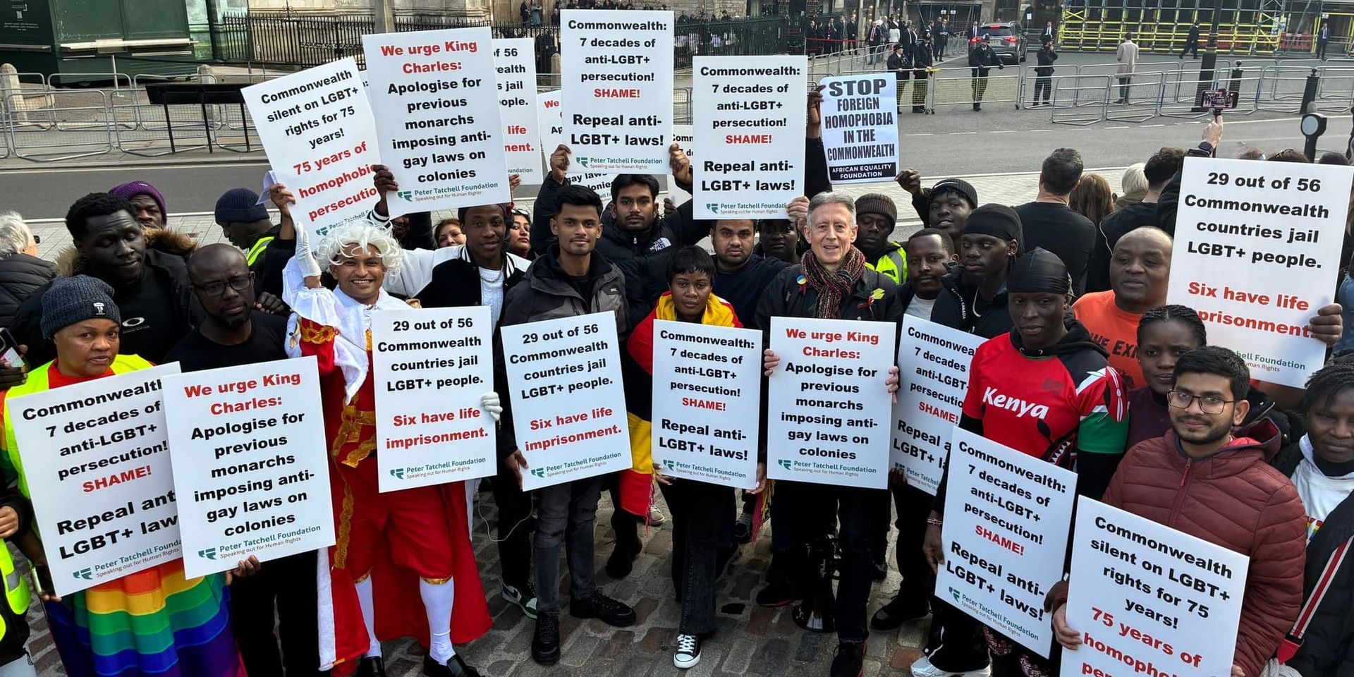 King Charles III heckled over "Britain’s homophobic past"