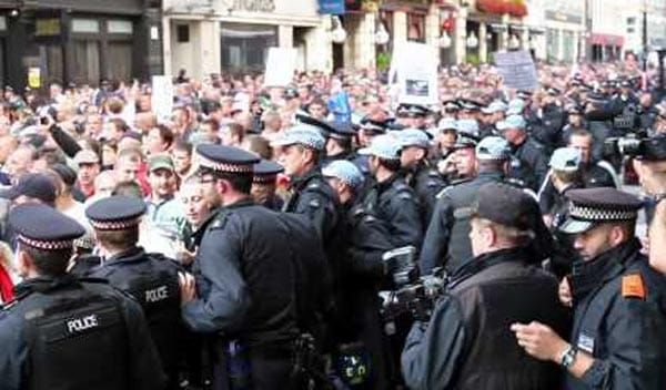 Fascists to march in Brighton today
