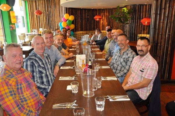 Lunch Positive volunteers treated to lunch by Las Iguanas