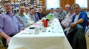 Lunch Positive celebrate World Aids Day with friends and supporters