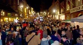 Arundel by candlelight