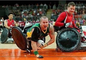 Wheelchair rugby is to make its first appearance at this year’s TAKEPART sport festival