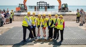 Mayor cuts ribbon to start i360 development