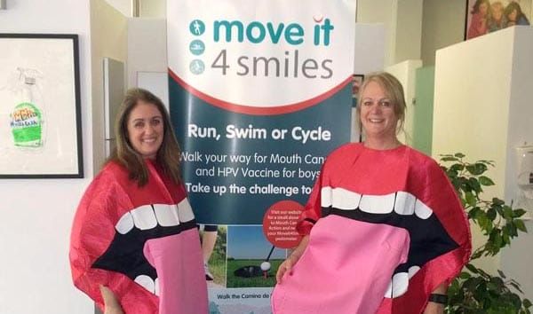 Brighton dental team run to raise money for mouth cancer