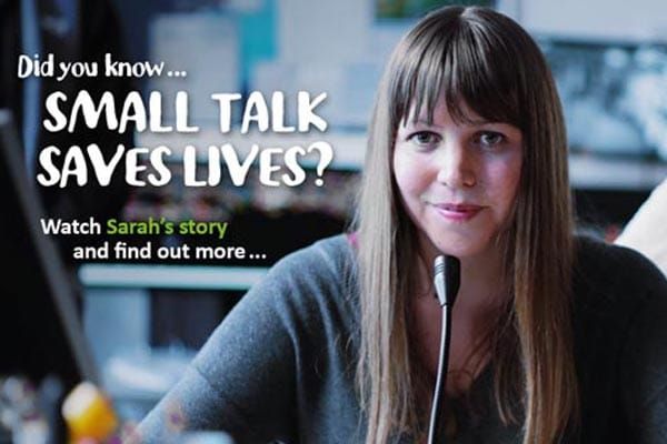 Samaritans – Make small talk and save lives