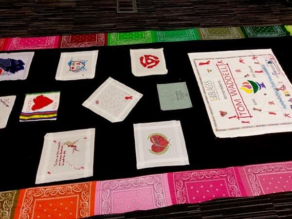 TODAY at B RIGHT ON LGBT+ Community Festival: Community HIV Quilt Care Workshop