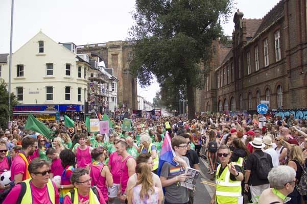 PICTURE DIARIES: Hove Lawns, Pride Parade and Pride Village Party