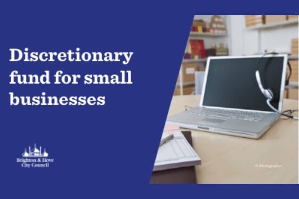 Apply for small business discretionary grant from City Council