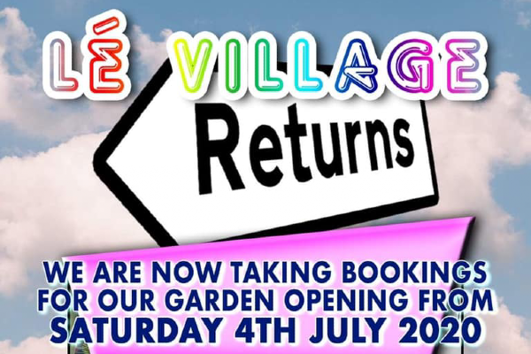 Le Village Brighton to return with table service from Saturday, July 4