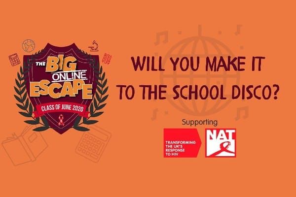 The Big Online Escape for National AIDS Trust on Thursday, June 18