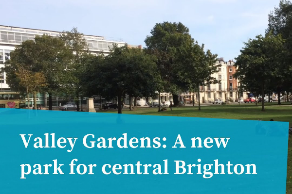 Valley Gardens Phase 3 public consultation now open