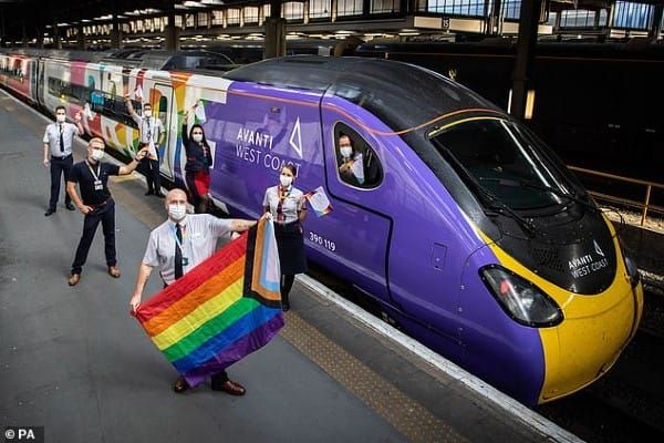 UK Pride train makes first journey