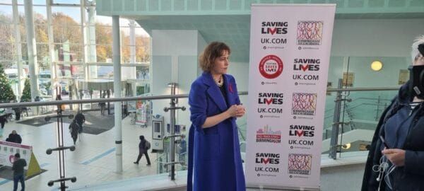 Birmingham charity Saving Lives welcomes government funding for opt-out HIV testing