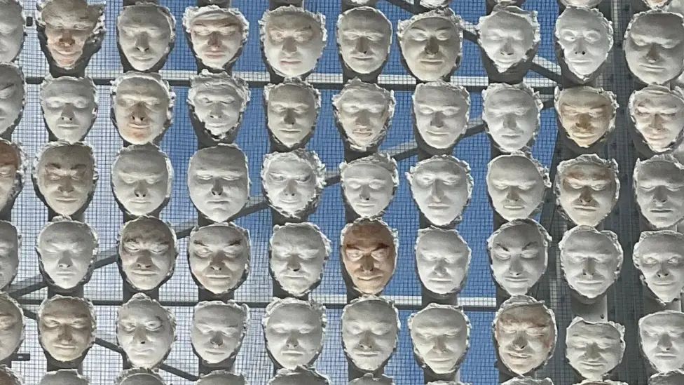 Hundreds of plaster casts of trans and non-binary people unveiled as latest installation on the Fourth Plinth in Trafalgar Square