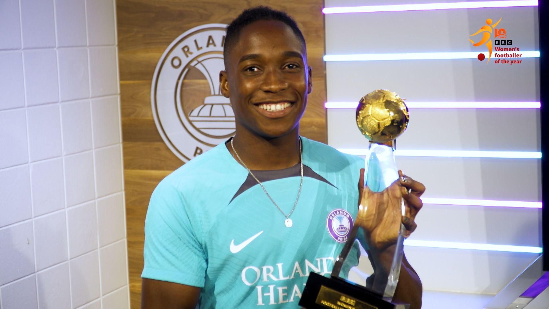 Orlando Pride and Zambia striker Barbra Banda voted BBC Women’s Footballer of the Year