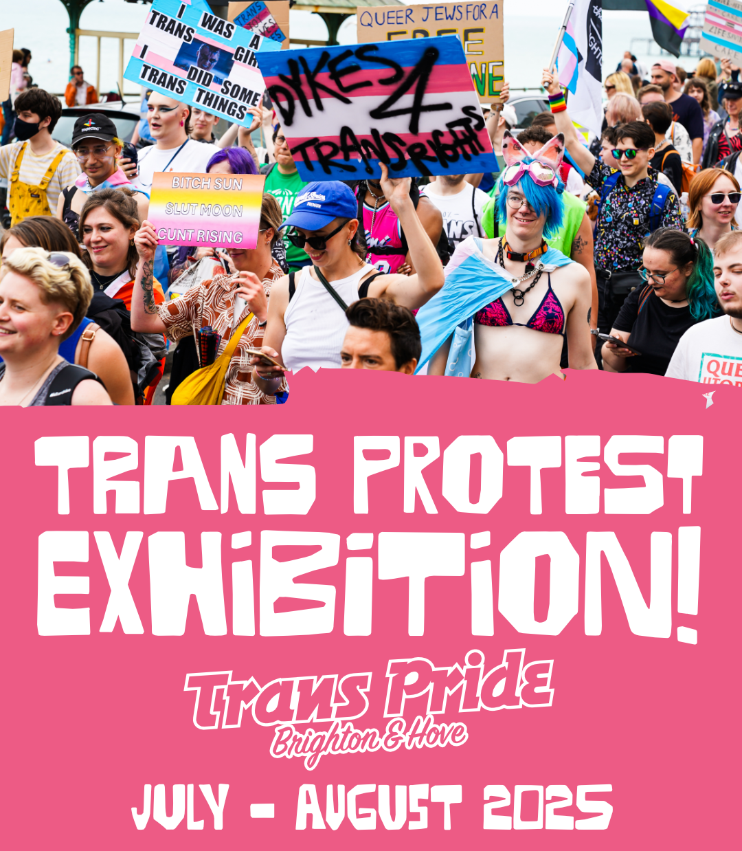 Brighton exhibition to honour essential contributions of trans individuals to the ongoing fight for LGBTQ+ equality and inclusion