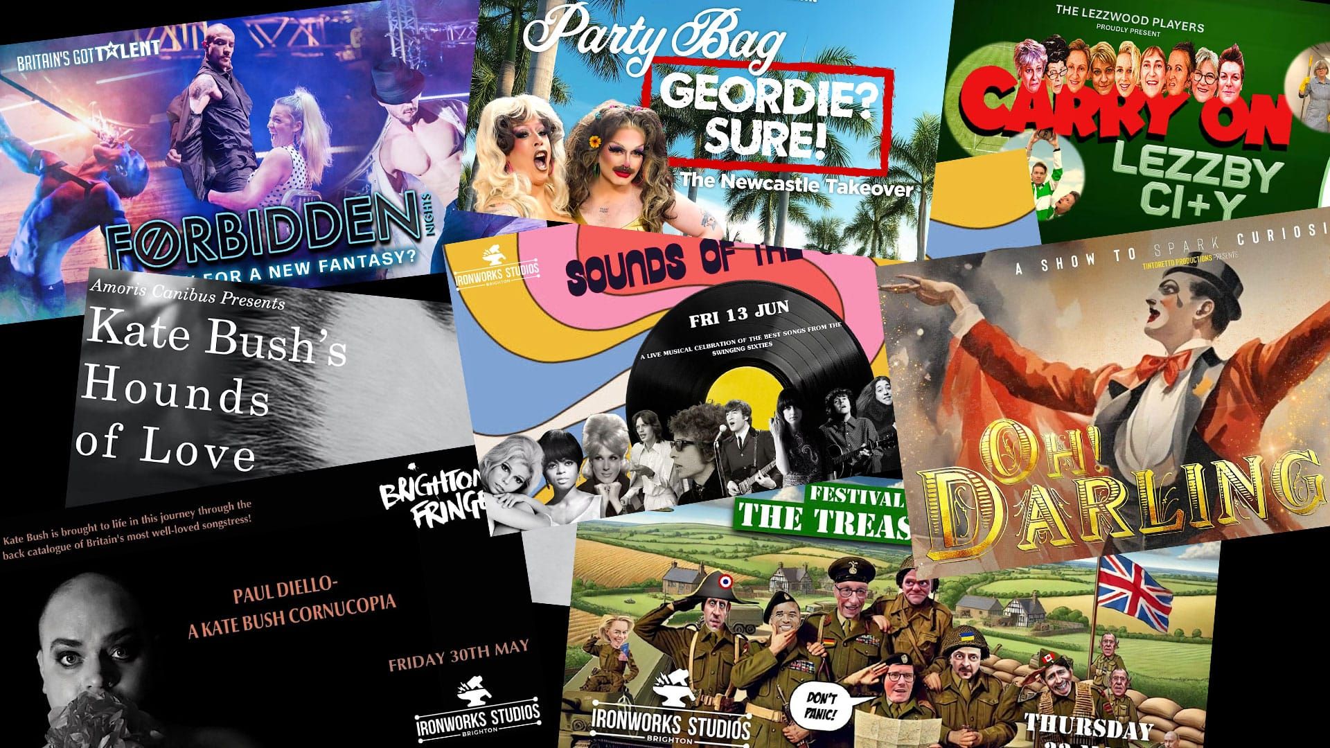 Ironworks Studios announces its “most ambitious programme yet” for 2025 Brighton Fringe Festival