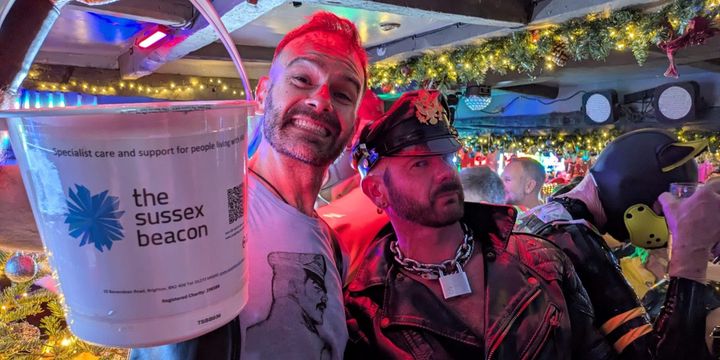 Leathermen South raise £220 for Sussex Beacon