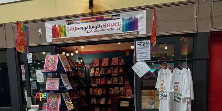 Brighter days ahead for Gayberystwyth Books, Aberystwyth’s only dedicated LGBTQ+ bookshop