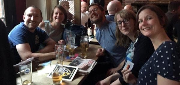 Eurovision party raises £325 for Peer Action