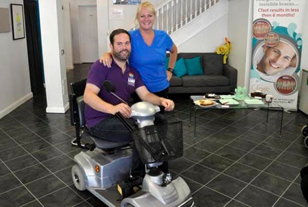 Mobility scooter donated to LGBT Community Safety Forum