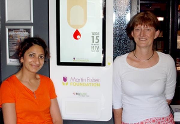 Brighton Sauna trial new HIV testing vending machine