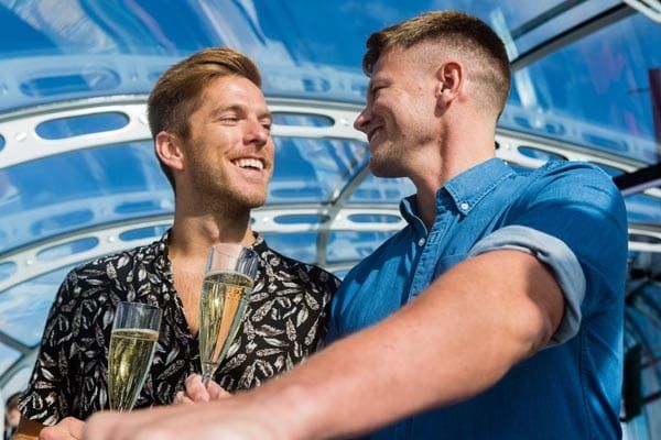 Celebrate with your Valentine high in the sky at British Airways i360