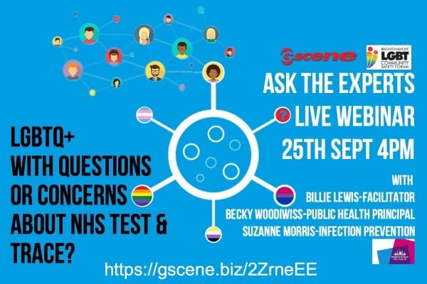 Join Gscene for free webinar on NHS Test & Trace system today 4pm