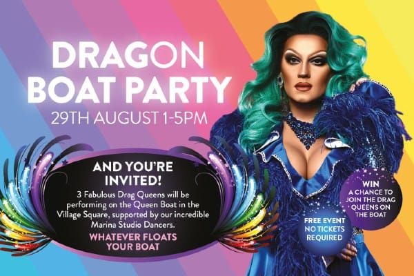 Bank Holiday Sunday: Brighton Marina Drag’on Boat Party