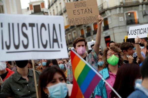 Madrid holds protest after wave of hate crimes