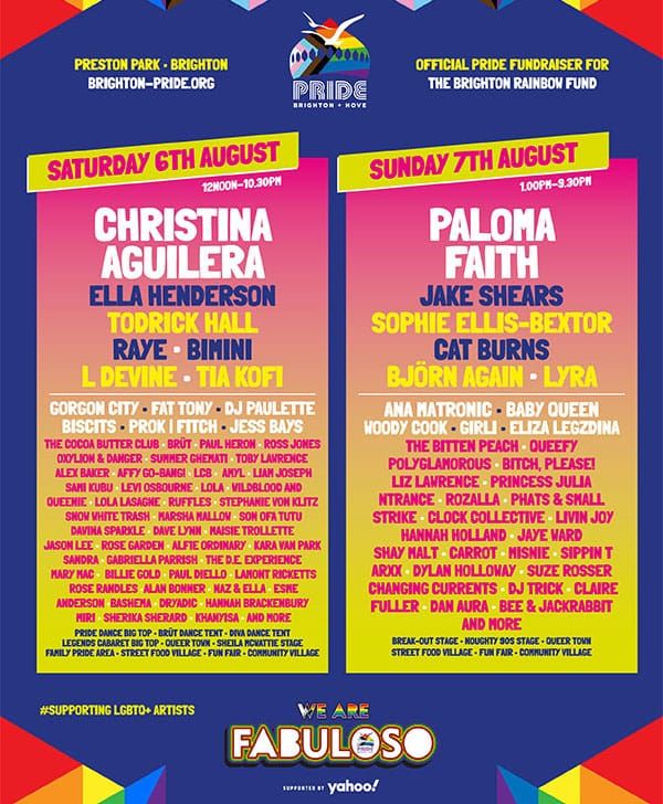 Brighton & Hove Pride: get ready for lift off!