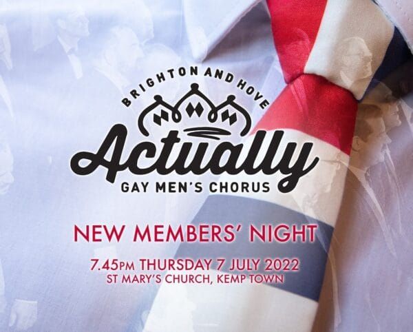 Actually Gay Men’s Chorus is recruiting!