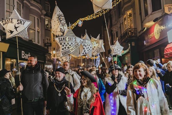 Over £7,000 raised at Burning the Clocks 2022