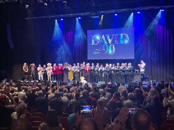 ‘David at 90’ raises £5,000 for the Brighton Rainbow Fund