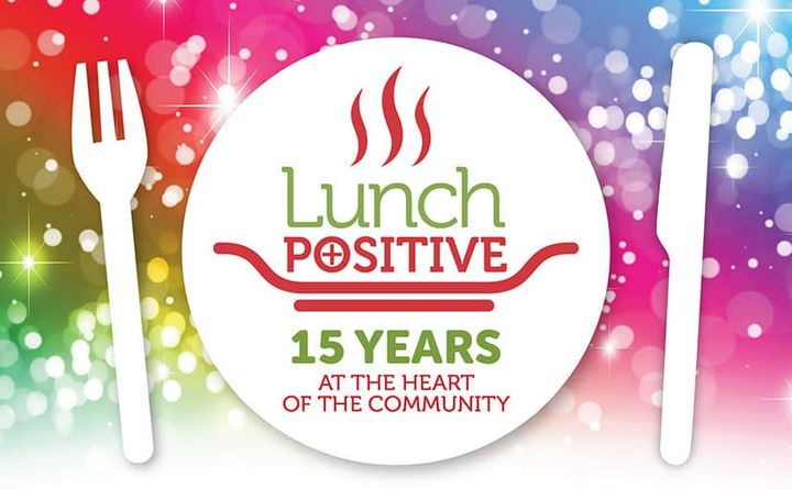Celebrate 15 years of Lunch Positive at its Community Sunday Lunch on June 2