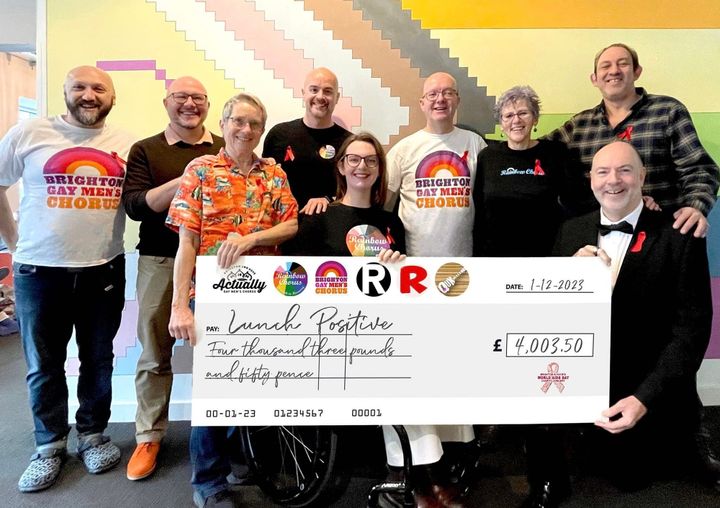Brighton & Hove’s World AIDS Day Concert raises £4,000 for local HIV charity Lunch Positive