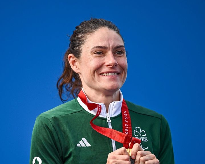 Katie-George Dunlevy, Ireland’s most decorated Paralympic athlete of all time, hopes to inspire visually impaired children and the LGBTQ+ community