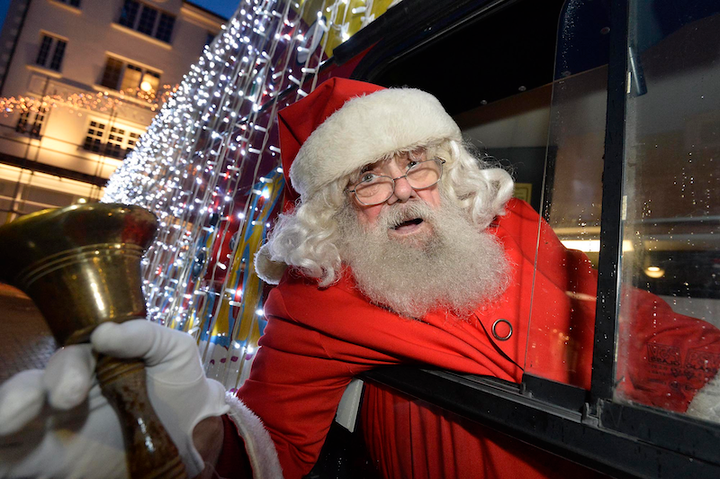 Santa Bus raises £36,579 for 12 local charities, including LGBTQ+ mental health charity MindOut