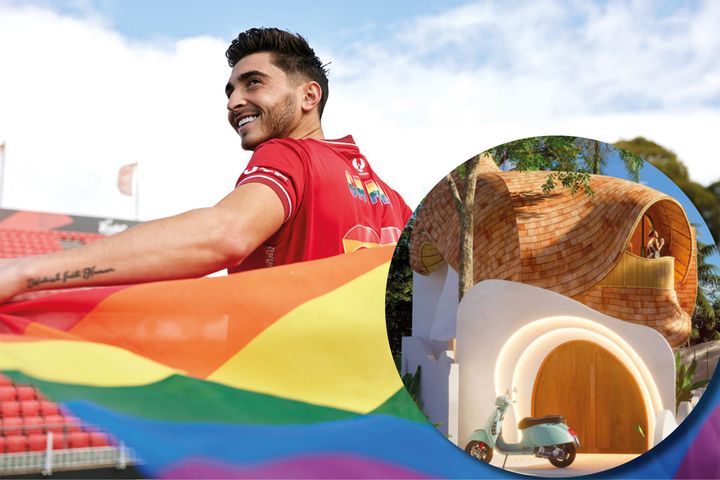 Gay football star Josh Cavallo unveils plans to build a welcoming, inclusive getaway in Bali