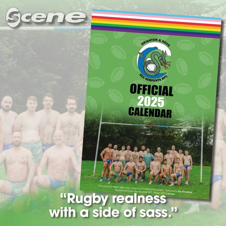 “Rugby realness with a side of sass.” Brighton & Hove Sea Serpents Rugby Club launches 2025 calendar