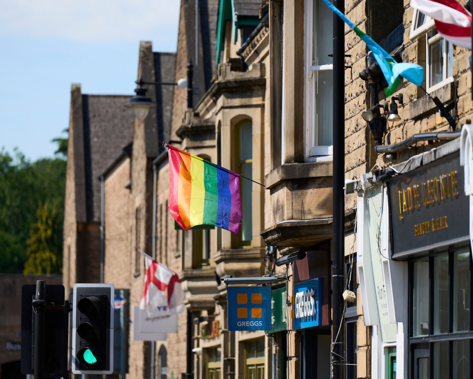 Pride flag removed from Matlock high street following complaint from 'Christian' bookshop