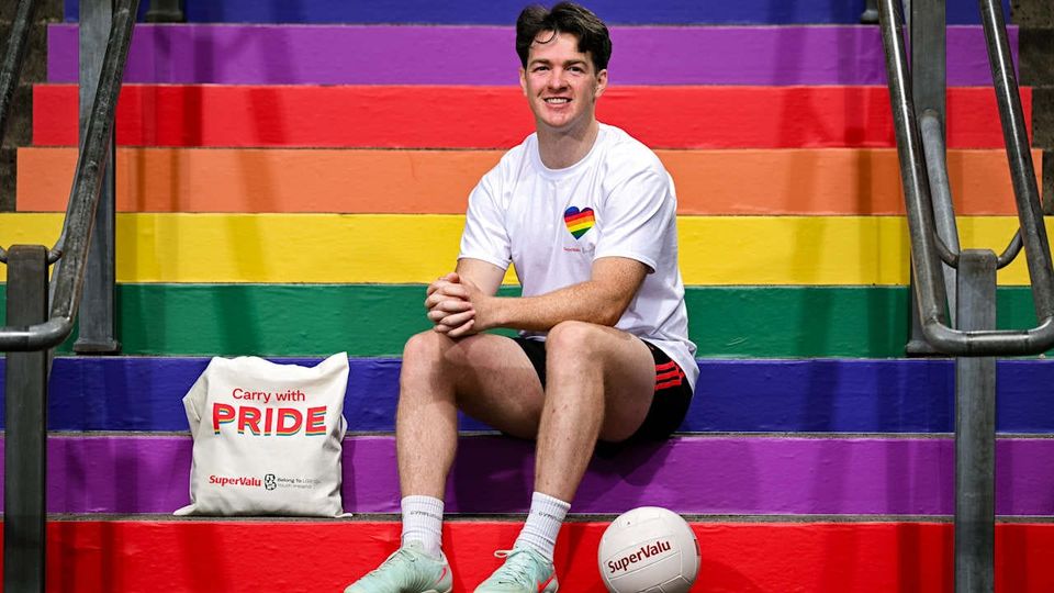 Gay footballer and influencer Kevin Penrose helps raise funds for Irish LGBTQ+ charity